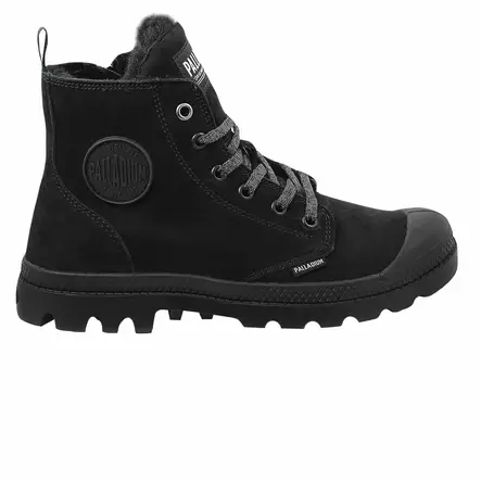 PALLADIUM PAMPA HI ZIP musta - Nilkkurit-Naisten - 95982-010-M - 1