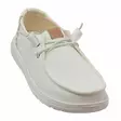 HEY DUDE WENDY CHAMBREY GRID white - HEY DUDE- Naisten - 45274-1WQ - 2