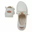 HEY DUDE WENDY CHAMBREY GRID white - HEY DUDE- Naisten - 45274-1WQ - 3