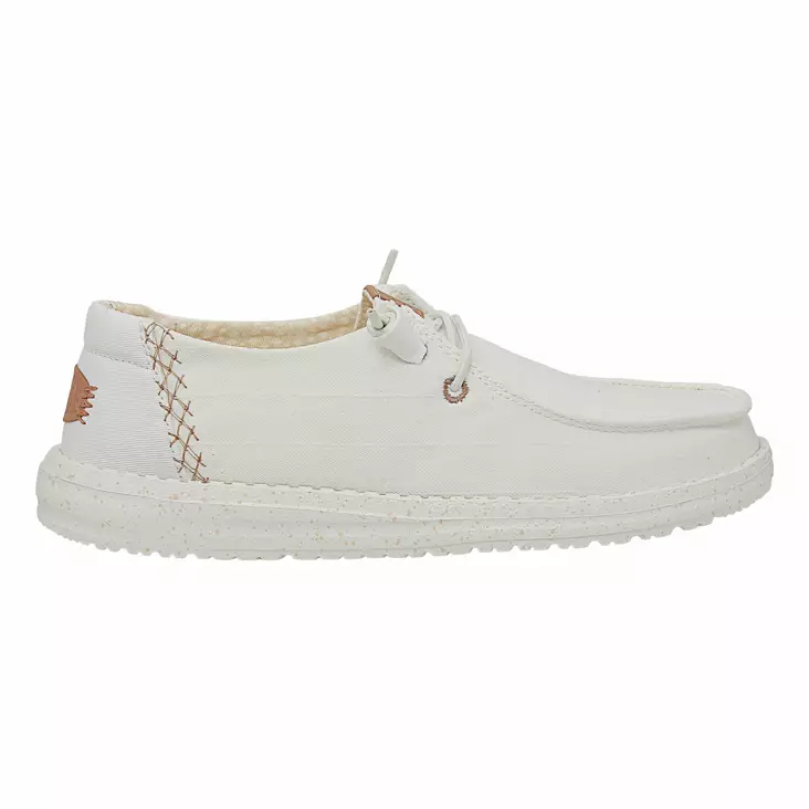 HEY DUDE WENDY CHAMBREY GRID white - HEY DUDE- Naisten - 45274-1WQ - 1