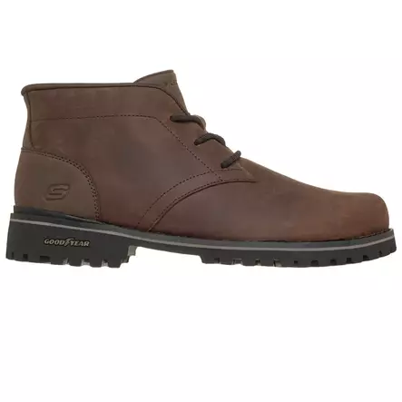 SKECHERS QUINTERO DAMIEN dark brown - Skechers-Miesten - 205903-DKBR - 1