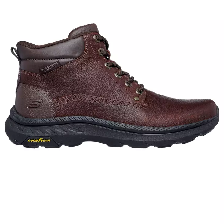 SKECHERS RELAXED FIT POLLARD WAYLON red - Skechers-Miesten - 205333-RDBR - 1