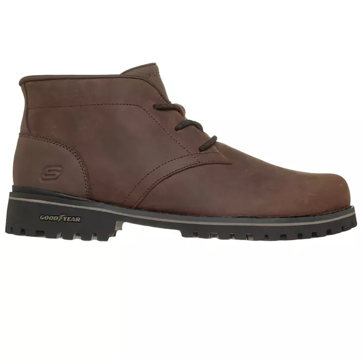 SKECHERS QUINTERO DAMIEN dark brown - Skechers-Miesten - 205903-DKBR - 1