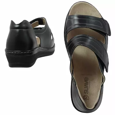 SUAVE ATHENS musta - NAISTEN KENGÄT - S-1500T - 2