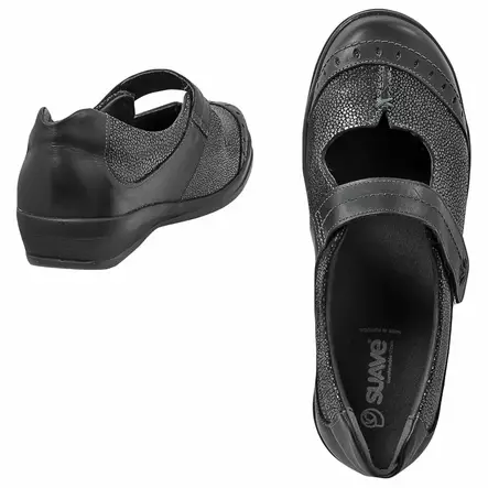 SUAVE BRISTOL musta - Kävelykengät-Naisten - S-4601T - 2