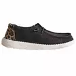 HEY DUDE WENDY WILDCAT black/leopard - HEY DUDE- Naisten - 45414-0CU - 1