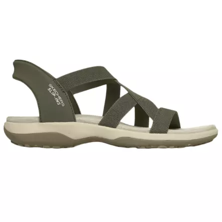 SKECHERS REGGAE SLIM olive - Skechers-Naisten - 163460-OLV - 1