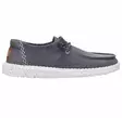 HEY DUDE WENDY CHAMBRAY GRID ensign blue - HEY DUDE- Naisten - 45187-42V - 1