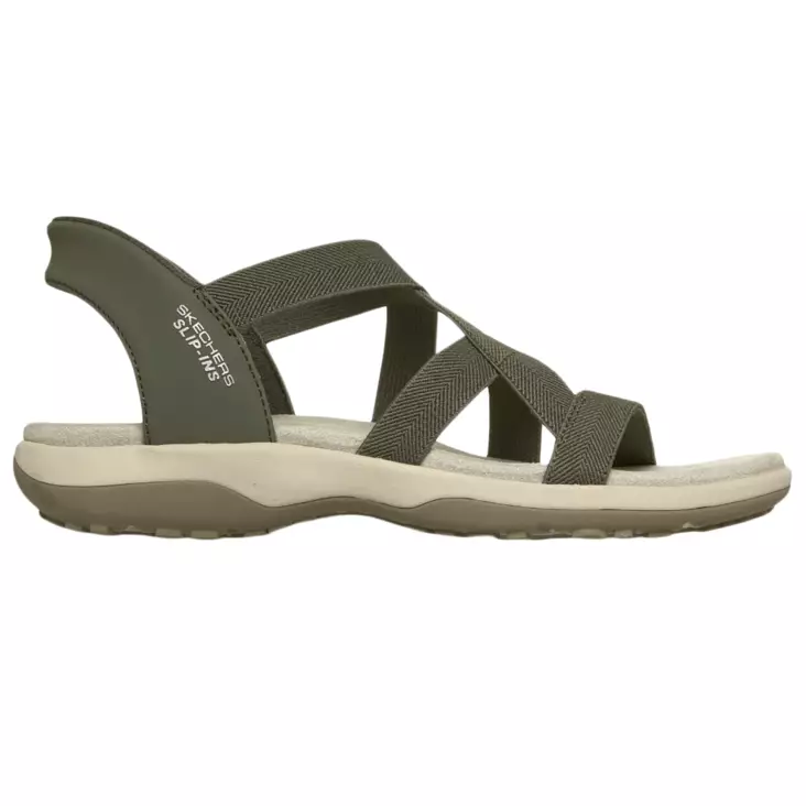 SKECHERS REGGAE SLIM olive - Skechers-Naisten - 163460-OLV - 1