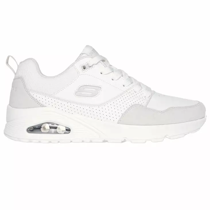 SKECHERS UNO RETRO ONE white - Skechers-Miesten - 183020-W - 1