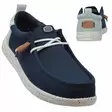 HEY DUDE WALLY SUMMER LINEN navy/multi - HEY DUDE-Miesten - 43086-4UX - 2