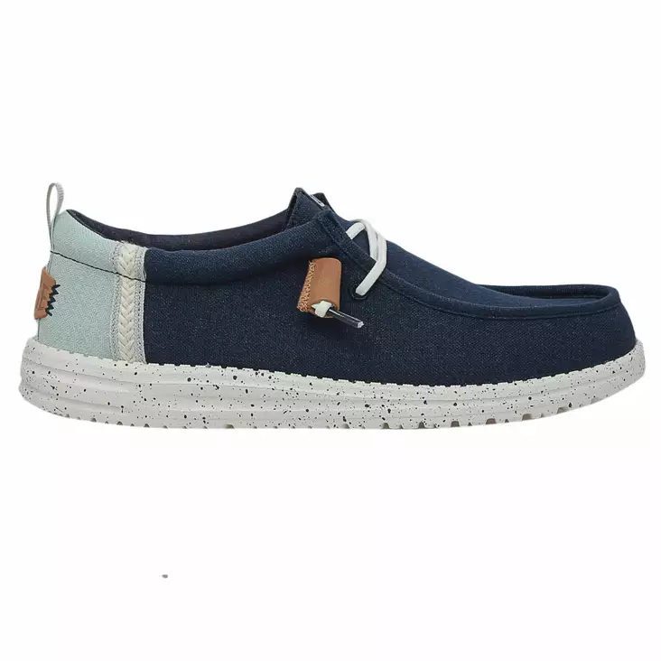 HEY DUDE WALLY SUMMER LINEN navy/multi - HEY DUDE-Miesten - 43086-4UX - 1
